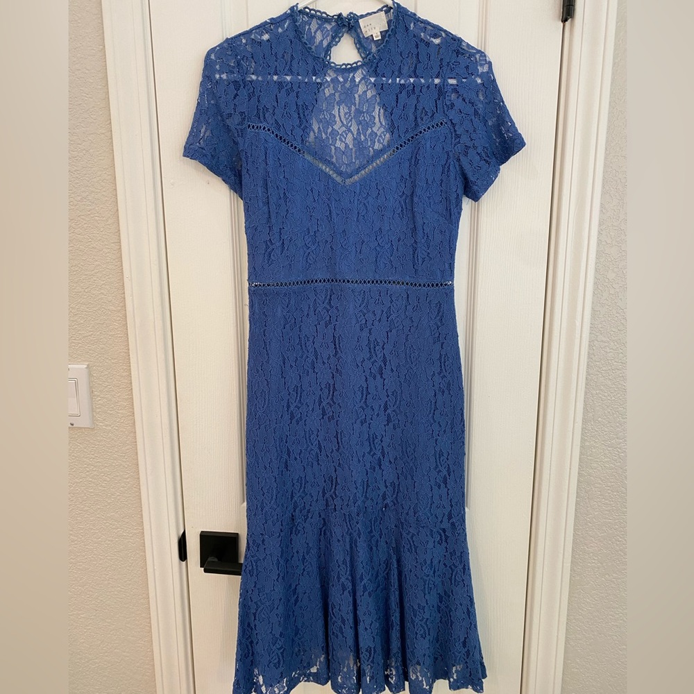 Vici Backless Lace Dress